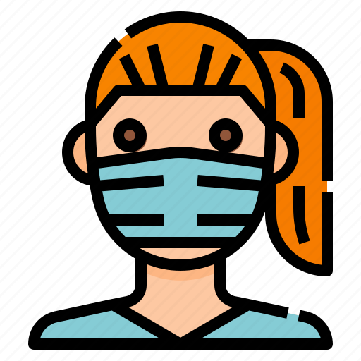 Coronavirus, covid, doctor, mask, medical, protective icon - Download on Iconfinder