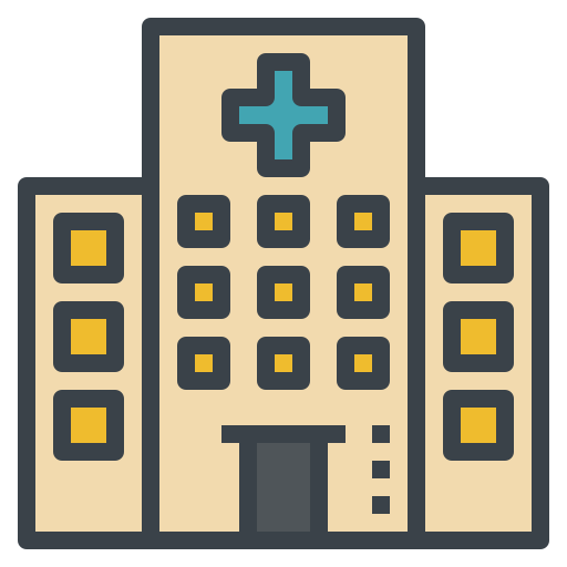Building, healthcare, hospital, medical, nursing icon - Free download