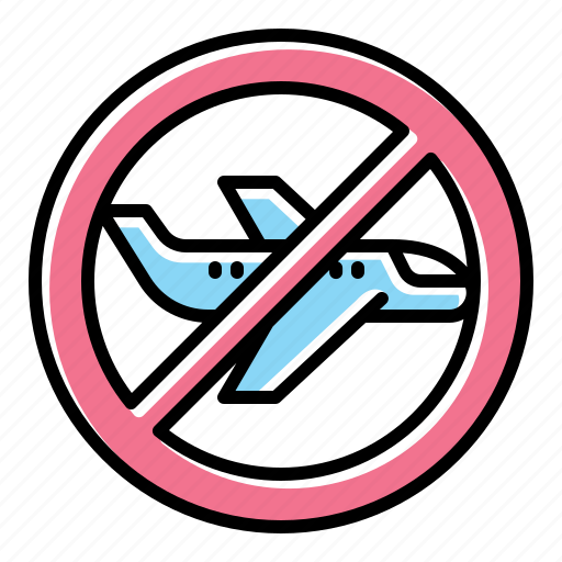 Airplane, avoid, flights icon - Download on Iconfinder