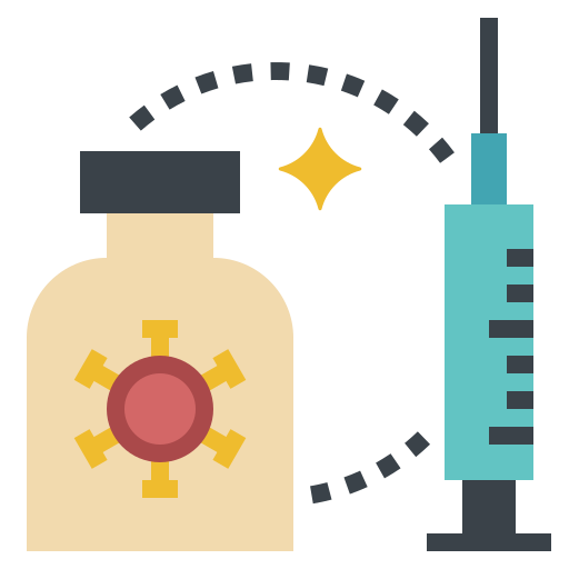 Coronavirus, flu, protection, vaccine, virus, covid-19, corona icon - Free download