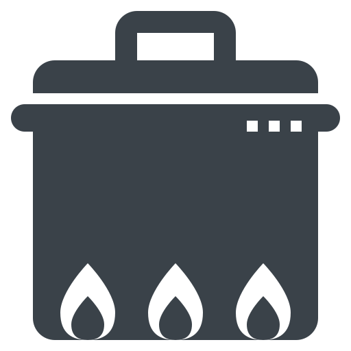 Cook, food, heat, hot, pot, well icon - Free download