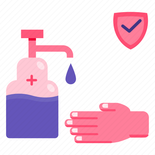 Antiseptic, fingers, hand, sanitizer icon - Download on Iconfinder