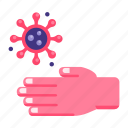 corona, fingers, hand, virus, wash