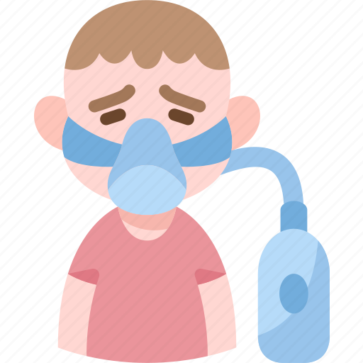 Breathing, difficult, respiratory, symptoms, coronavirus icon - Download on Iconfinder