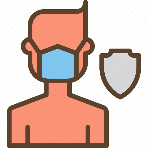 Healthcare, mask, medical, protection, shield icon - Download on Iconfinder