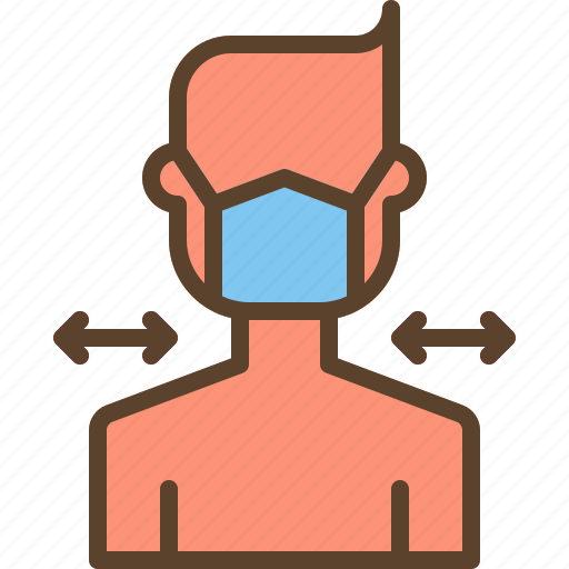 Coronavirus, distance, keep, safety, social icon - Download on Iconfinder