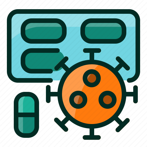 Antivirus, capsule, medical, pill, virus, covid19, coronavirus icon - Download on Iconfinder
