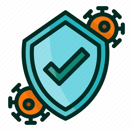 Medicine, covid19, antivirus, protection, shield, medical, approve icon - Download on Iconfinder