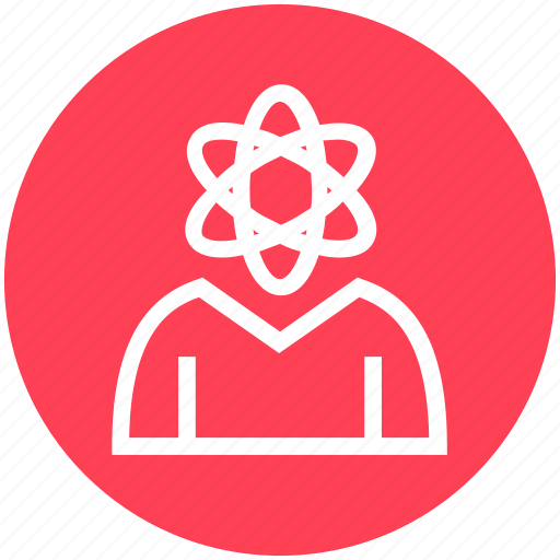 Atom, atomic, energy, management, people, user, worker icon - Download on Iconfinder