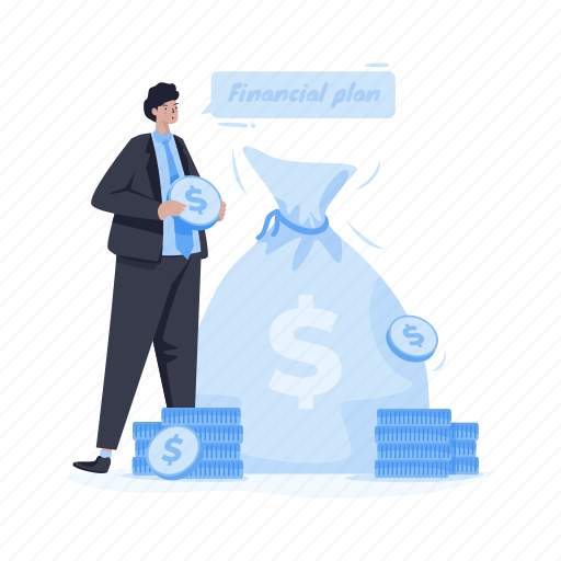Money, economy, finance, budget, business plan, financial plan, strategy illustration - Download on Iconfinder