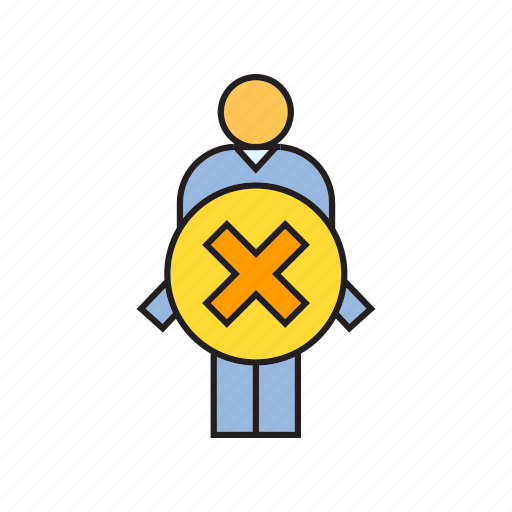 Ban, disagree, no, people, vote, wrong icon - Download on Iconfinder