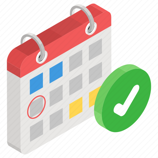 Datebook, event, project calendar, project daybook, project scheduling, timetable, yearbook icon - Download on Iconfinder