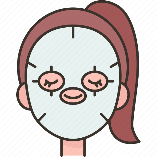 Mask, facial, moisturizer, treatment, beauty icon - Download on Iconfinder