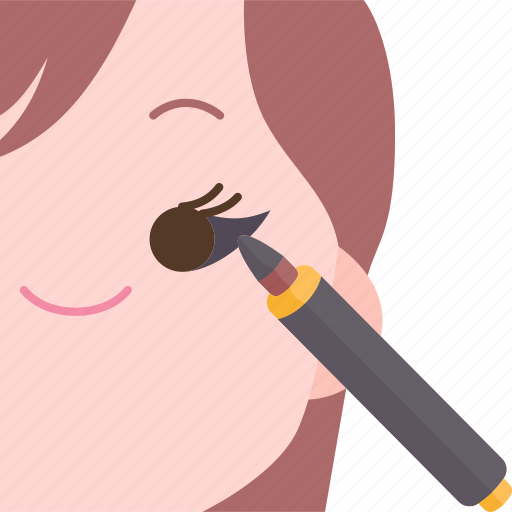 Eyeliner, eye, contour, makeup, beauty icon - Download on Iconfinder