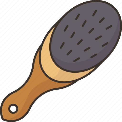 Hairbrush, bristle, hair, care, massage icon - Download on Iconfinder