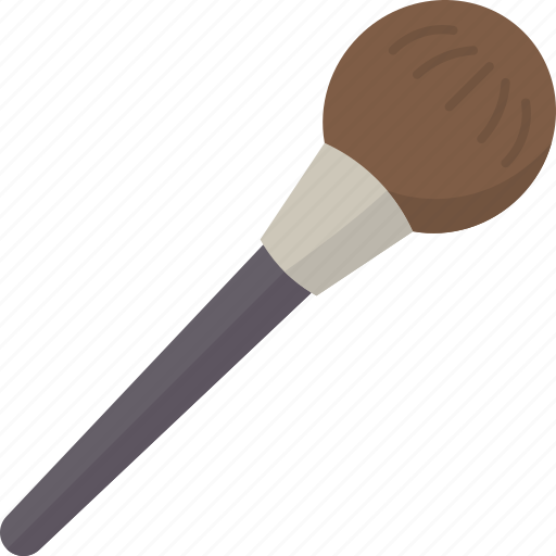 Brush, makeup, beautician, applicator, accessory icon - Download on Iconfinder