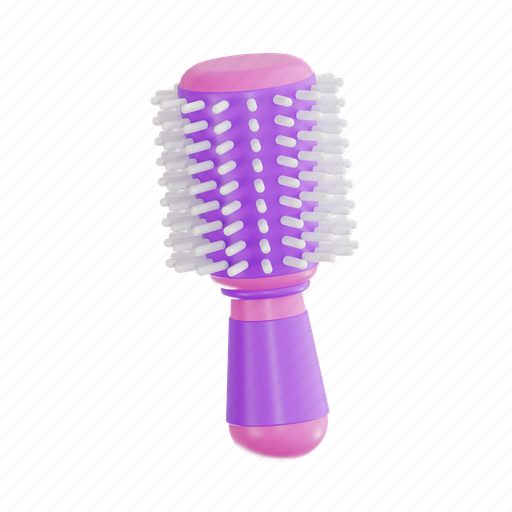 Hair comb, comb, hair, beauty, salon, hairdressing, hair brush 3D illustration - Download on Iconfinder