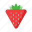 strawberry, fruit, vegan, nutrition, organic 