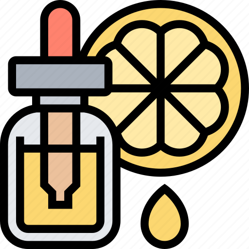 Lemon, citrus, aroma, essence, treatment icon - Download on Iconfinder