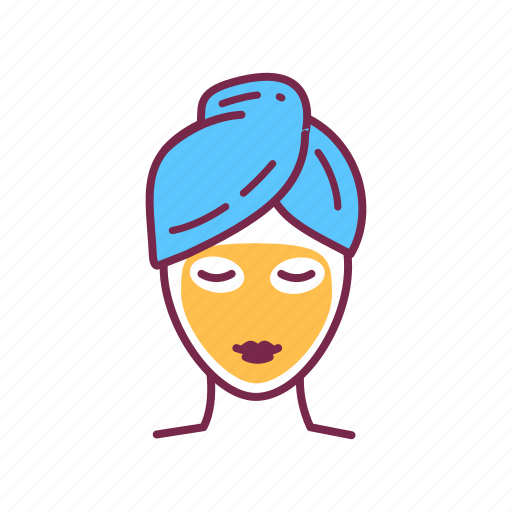 Avatar, facial, mask, moisturizing, skincare, spa, woman icon - Download on Iconfinder