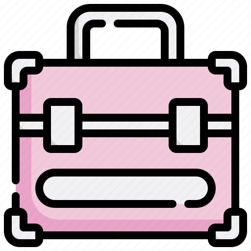 Cosmetics, bag, make, up, hand, feminine, beauty icon - Download on Iconfinder