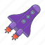 launch, rocket, space, spaceship icon 