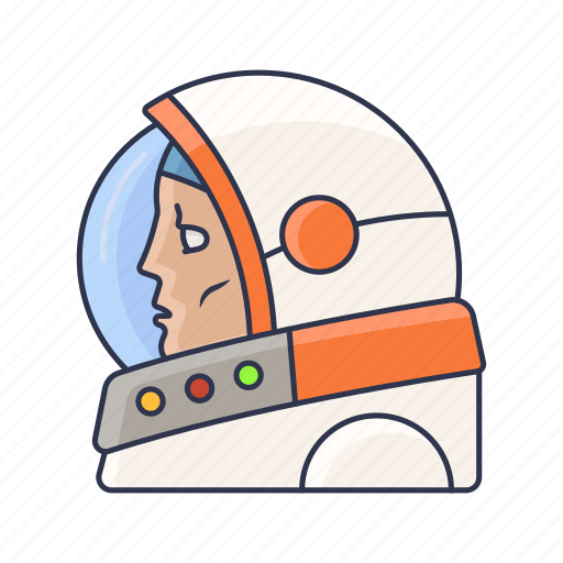 Astronaut, astronomy, cosmonaut, head, helmet, space icon icon - Download on Iconfinder