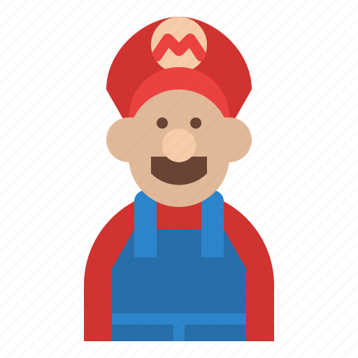 Mario, costume, party, dress, cartoon icon - Download on Iconfinder