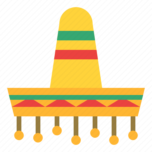 Mexican, hat, costume, tradition, party, dress icon - Download on Iconfinder
