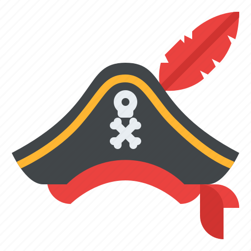 Pirate, hat, costume, halloween, party, dress icon - Download on Iconfinder