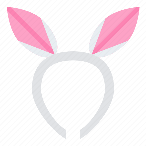 Rabbit, headband, costume, party, wearing icon - Download on Iconfinder