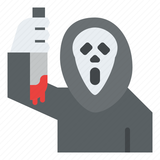 Scream, costume, halloween, party, dress icon - Download on Iconfinder