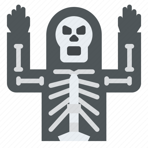 Skull, costume, halloween, party, dress icon - Download on Iconfinder