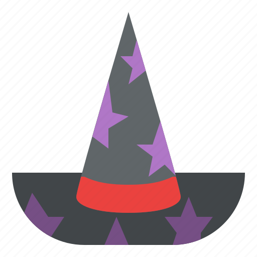 Witch, hat, star, costume, halloween, party, dress icon - Download on Iconfinder
