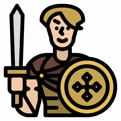 Gladiator, spartan, costume, party, dress, warrior icon - Download on Iconfinder