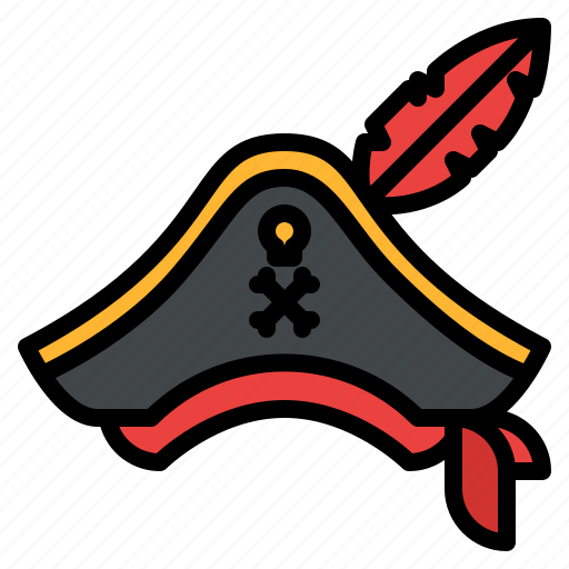 Pirate, hat, costume, halloween, party, dress icon - Download on Iconfinder