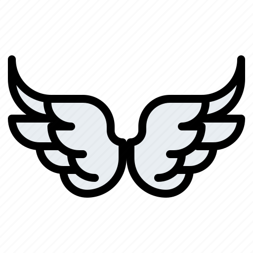 Wing, costume, party, wearing, angle icon - Download on Iconfinder