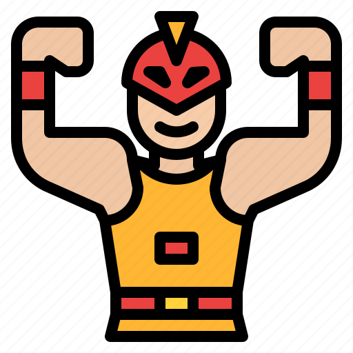 Wrestling, costume, fight, party, dress icon - Download on Iconfinder