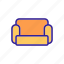 contour, couch, element, furniture, home, sofa 