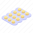 blister, cough, drops, isometric