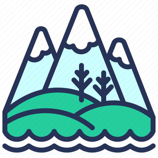 Hills, landscape, montenegro, mountains icon - Download on Iconfinder