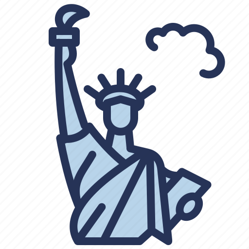 Landmark, liberty, statue, usa icon - Download on Iconfinder