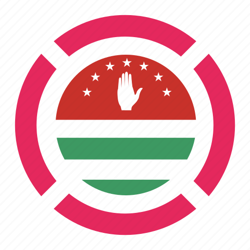 Abkhazia, country, flag, location, navigation, pin icon - Download on Iconfinder