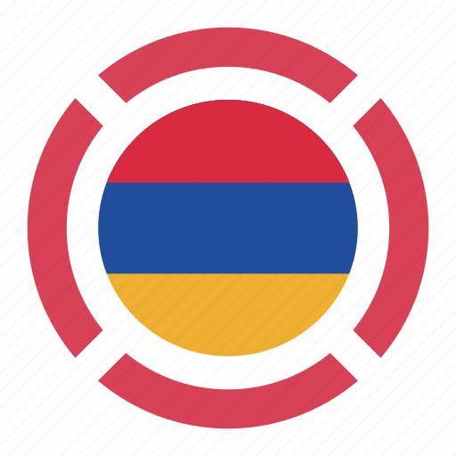 Armenia, country, flag, location, nation, navigation, pin icon - Download on Iconfinder