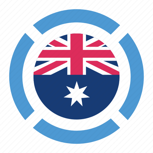 Australia, country, flag, location, nation, navigation, pin icon - Download on Iconfinder