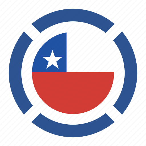 Chile, country, flag, location, nation, navigation, pin icon - Download on Iconfinder