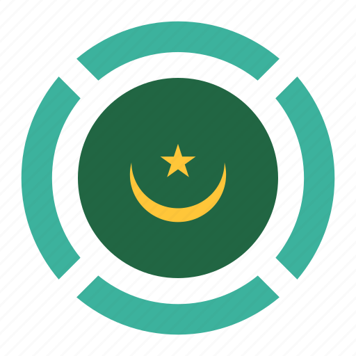 Country, flag, location, mauritania, nation, navigation, pin icon - Download on Iconfinder