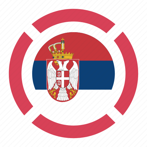 Country, flag, location, nation, navigation, pin, serbia icon - Download on Iconfinder