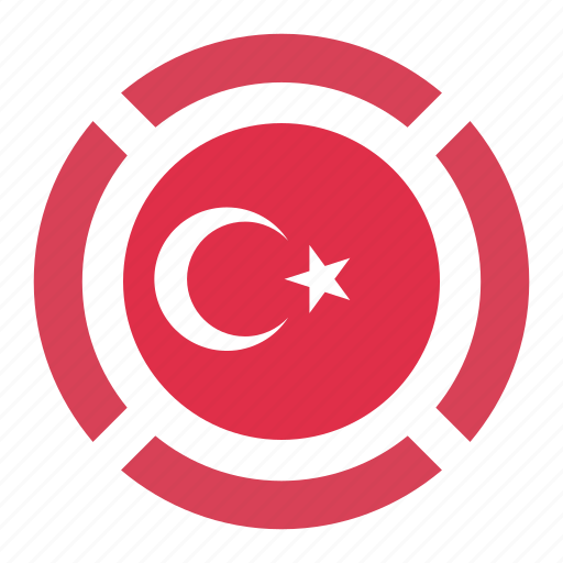 Country, flag, location, nation, navigation, pin, turkey icon - Download on Iconfinder