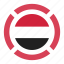 country, flag, location, nation, navigation, pin, yemen